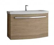 Тумба з раковиною Kolpa-san Adele OUA 70 71х50 см ДСП з 3D плівкою сатин дуб 528650