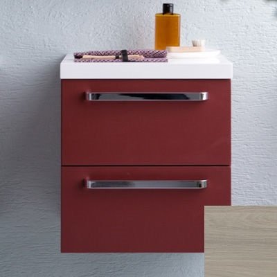 Шкафчик для ванной Kolpa-san Adele OA 45 подвесной 45.6х50 см ДСП с 3D пленкой сатин дуб 528770