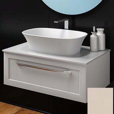 Тумба під раковину Kolpa San Blanche OB 75 підвісна ДСП з 3D плівкою кашемір 561540