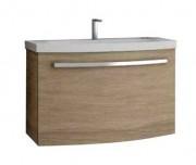 Тумба з раковиною Kolpa-san Adele OUA 110 111Х50 см ДСП з 3D плівкою сатин дуб 528700