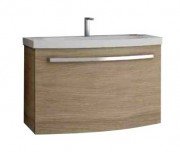 Тумба с раковиной Kolpa-san Adele OUA 110 111х50 см ДСП с 3D пленкой сатин дуб 528700