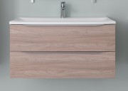 Тумба з раковиною Kolpa-san Tara OUT 90 91х49.5 см ДСП з 3D плівкою сатин дуб 510720
