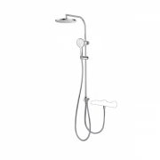 Душова стійка для душа GRB E-Plus фіксована з термостатом хром 35426350