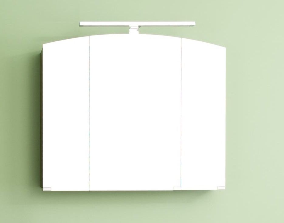 Зеркальный шкаф Kolpa-san Iman TOI 100 подвесной 65х100 см с подсветкой ДСП антрацит 536740