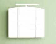 Дзеркальна шафа Kolpa-san Iman TOI 100 підвісна 65х100 см з підсвічуванням ДСП антрацит 536740