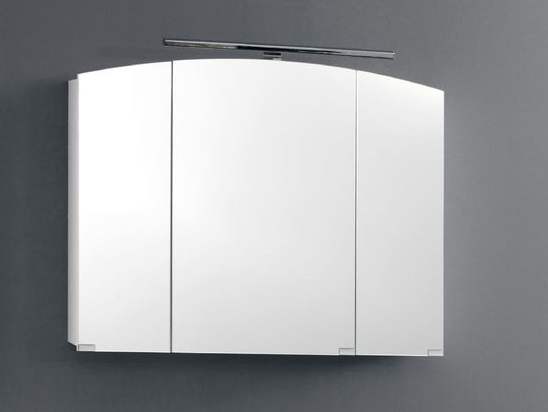 Зеркальный шкаф Kolpa-san Iman TOI 100 подвесной 65х100 см с подсветкой ДСП белый 536670