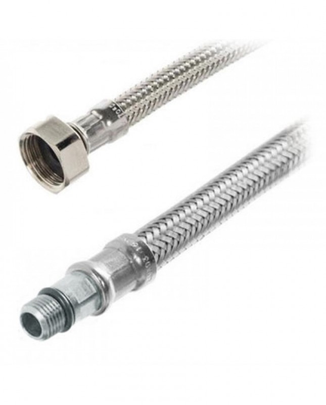 Шланг для воды Luxor 1/2ВхМ10 700 мм нержавеющая сталь/никель CGAL2F0700LAGRL