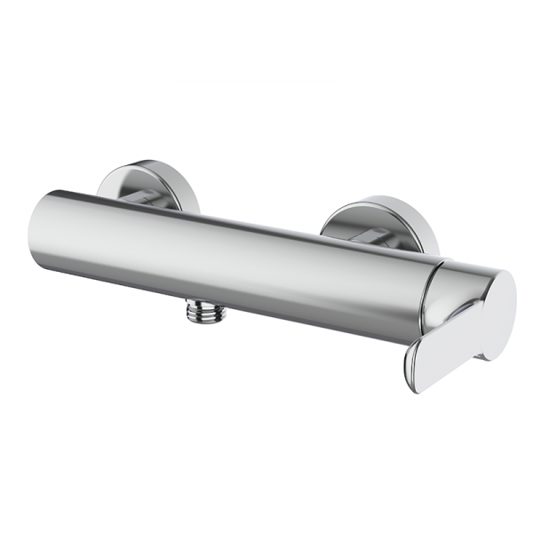 Змішувач для душа GRB Tender настінний одноважельний з душовою лійкою хром 930900