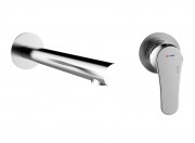 Змішувач для раковини GRB E-Plus прихованого монтажу одноважельний хром 35534350