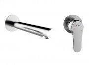 Смеситель для раковины GRB E-Plus скрытого монтажа однорычажный хром 35534350