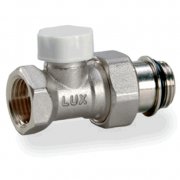 Кран радиаторный Luxor отсекающий проходной 1/2