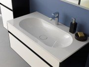 Раковина для ванної Kolpa San Donna UD 100 литий мармур білий 528920