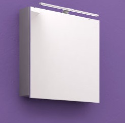 Дзеркальна шафа Kolpa-san Jolie TOJ 60 підвісна 60х62 см ДСП антрацит 530530