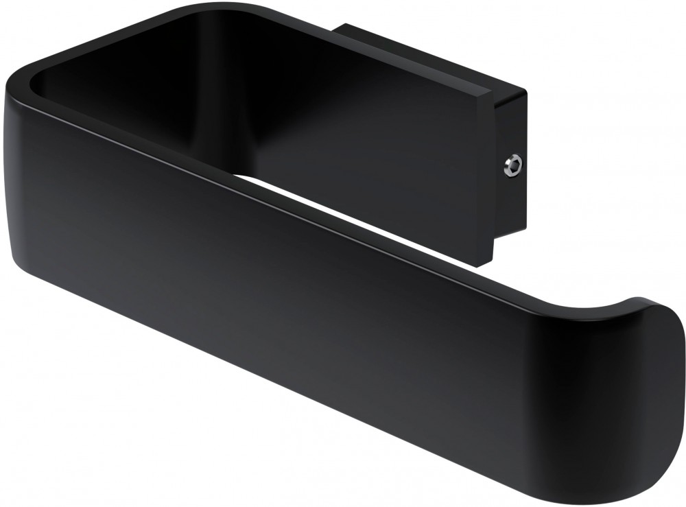 Держатель для туалетной бумаги Haceka Aline Mat Black черный матовый 1196898