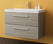 Тумба с раковиной Kolpa-san Jolie OUJ 60 60.6х66 см ДСП с ПВХ-пленкой сатин дуб 529200