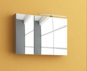 Зеркальный шкаф Kolpa-san Jolie TOJ 90 подвесной 90х62 см ДСП сатин бук 529250