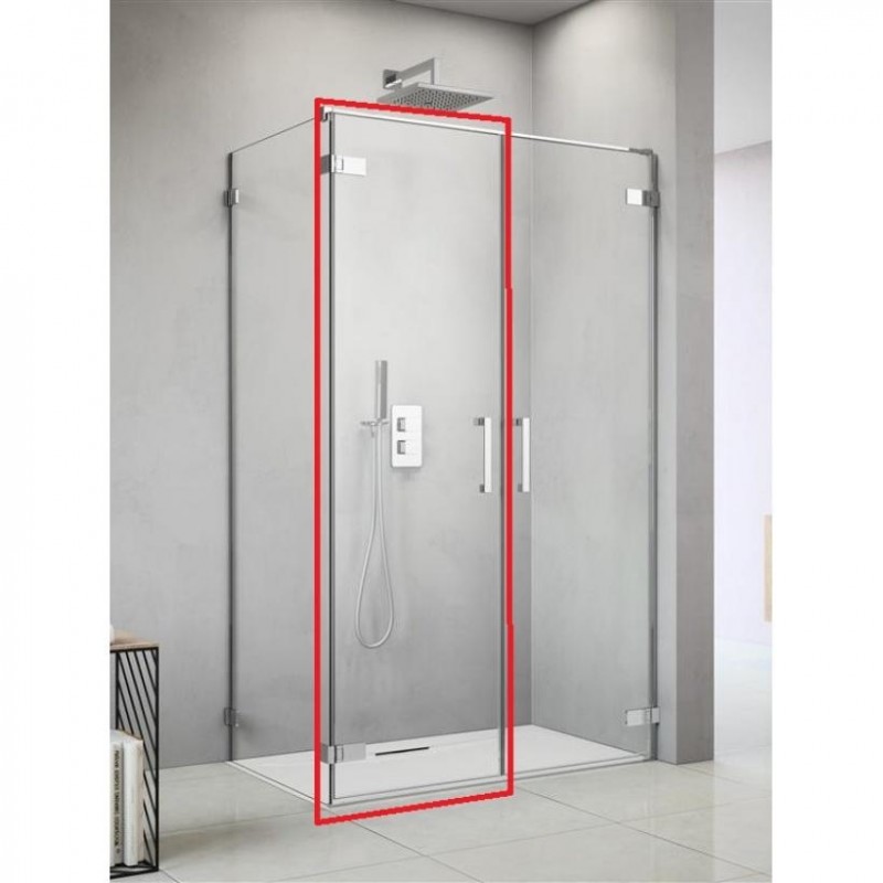 Душевая дверь Radaway Arta DWD+2S Door C 55 левая хром прозрачное стекло 386053-03-01L