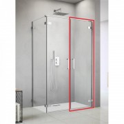 Душові двері Radaway Arta DWD + S Door W 55 права хром прозоре скло 386183-03-01R