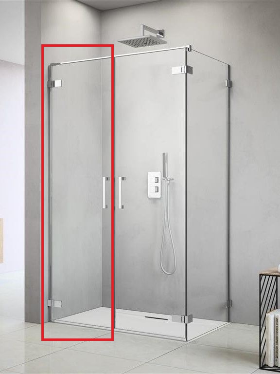 Душевая дверь Radaway Arta DWD+S Door W 60 левая хром прозрачное стекло 386184-03-01L