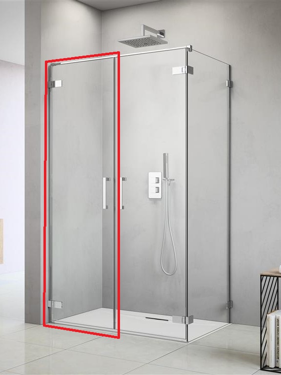 Душевая дверь Radaway Arta DWD+S Door W 50 левая хром прозрачное стекло 386182-03-01L
