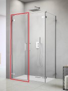 Душевая дверь Radaway Arta DWD+S Door W 50 левая хром прозрачное стекло 386182-03-01L