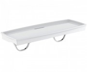 Полочка для ванной Grohe Grandera на смеситель керамика белый 18651000