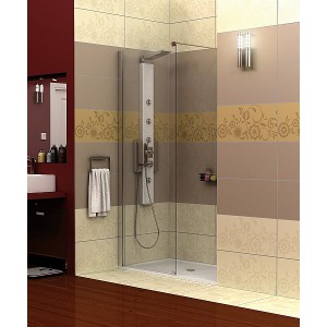 Стенка душевая фронтальная Radaway Walk-in Modo II 700 хром прозрачное стекло 352074-01-01N