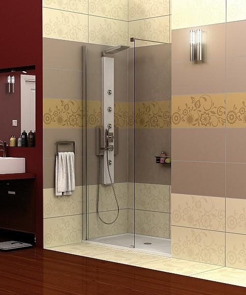 Стенка душевая фронтальная Radaway Walk-in Modo II 1200 хром прозрачное стекло 352124-01-01N