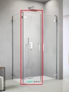 Душевая дверь Radaway Arta DWD+S Door C 45 левая хром прозрачное стекло 386056-03-01L