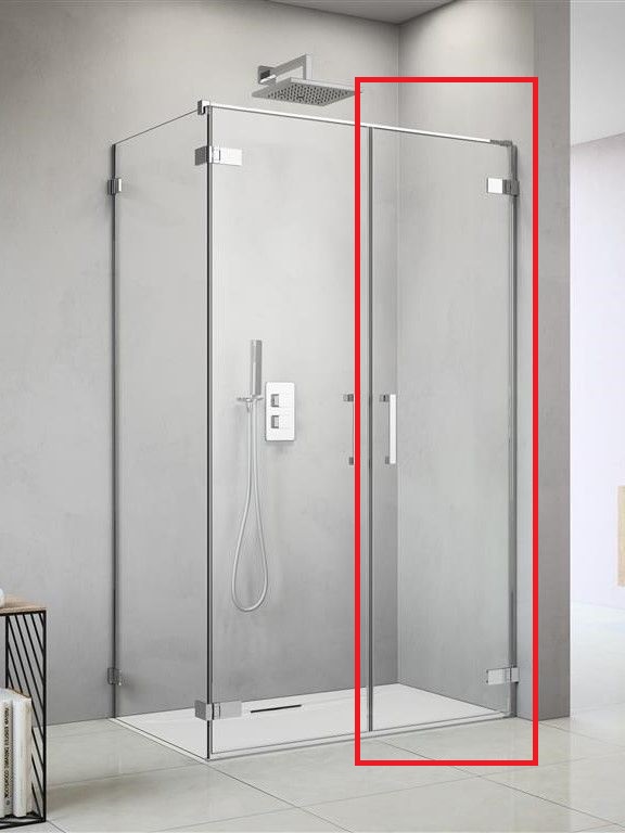 Душевая дверь Radaway Arta DWD+S Door W 50 правая хром прозрачное стекло 386182-03-01R