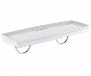 Полочка для ванной Grohe Grandera на смеситель керамика белый 18651000