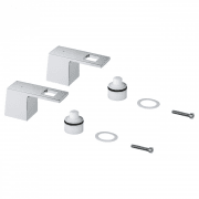 Рычаг для смесителя Grohe Eurocube красная/синяя маркировка хром 48321000