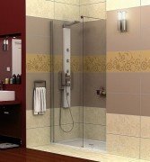 Стенка душевая фронтальная Radaway Walk-in Modo II 900 хром прозрачное стекло 352094-01-01N