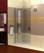 Стенка душевая фронтальная Radaway Walk-in Modo II 800 хром прозрачное стекло 352084-01-01N