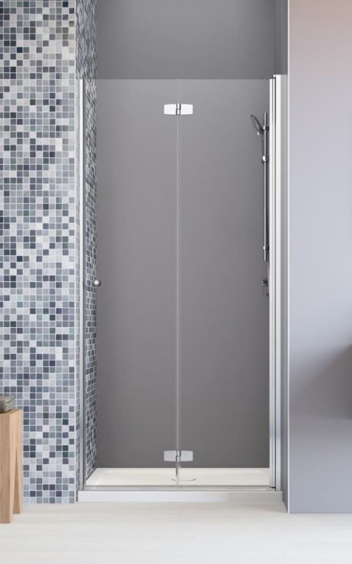 Душові двері Radaway Fuenta New DWB 80 ліва хром / прозоре скло 384075-01-01L