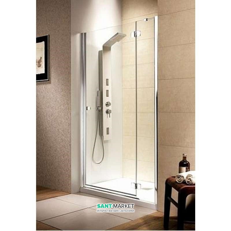 Душевая дверь Radaway Fuenta DWJ 100 правая хром/прозрачное стекло 381014-01NR