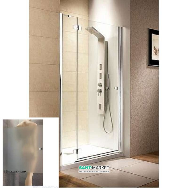 Душевая дверь Radaway Fuenta DWJ 80 левая хром/стекло интимато 381012-12NL