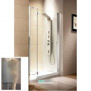 Душові двері Radaway Fuenta DWJ 80 ліва хром / скло інтімато 381012-12NL