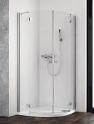 Душові двері Radaway Essenza New PDD 80 права хром / прозоре скло 385002-01-01R