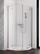 Душові двері Radaway Essenza New PDD 90 ліва хром / прозоре скло 385001-01-01L