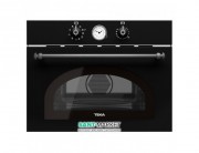 Встраиваемая микроволновая печь с грилем Teka Rustica MWR 32 BIA ATS черный/затемненное серебро 111940000