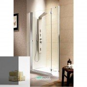 Душові двері Radaway Fuenta DWJ 100 права хром / скло графіт 381014-05NR