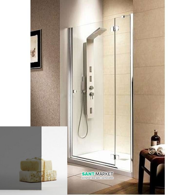Душевая дверь Radaway Fuenta DWJ 120 правая хром/стекло графит 381016-05NR