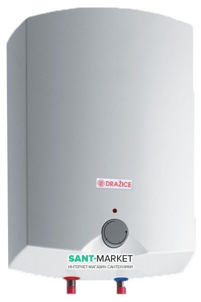 Водонагреватель проточный безнапорный Drazice BTO 10 UP настенный белый 105313204