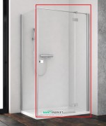 Душові двері Radaway Essenza New KDJ 120 права хром / прозоре скло 385042-01-01R