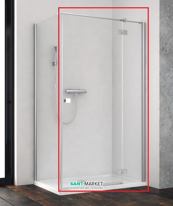 Душевая дверь Radaway Essenza New KDJ 90 правая хром/прозрачное стекло 385044-01-01R
