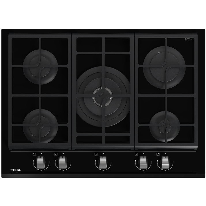 Варильна поверхня газова Teka UrbanColor Total GZC 75330 XBN чорний 112570061