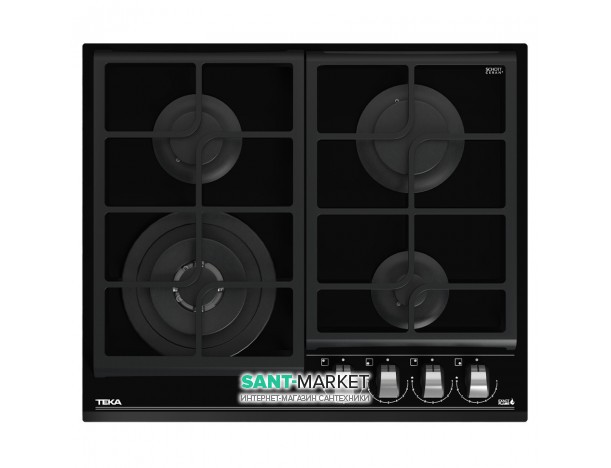 Варочная поверхность газовая Teka UrbanColor Total GZC 64320 XBN черный 112570042