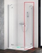 Душові двері Radaway Essenza New KDD 80 права хром / прозоре скло 385061-01-01R