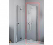 Душові двері Radaway Essenza New KDD-B 80 права без порога хром / прозоре скло 385070-01-01RB